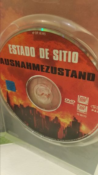 Estado de sitio película  dvd