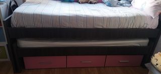 Cama nido tres alturas 90x190