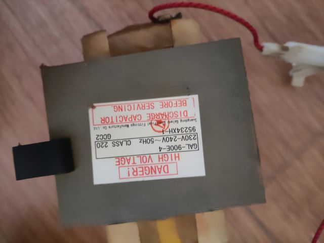 transformador de alta tensión