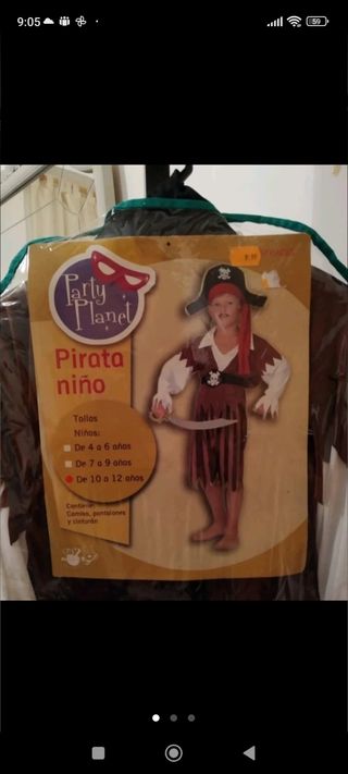Disfraz niño