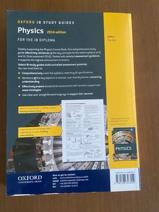 Libro de Física en Inglés de Oxford