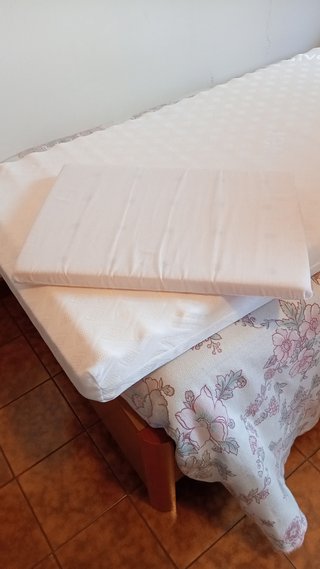 Materasso culla 60x126 cm e cuscino