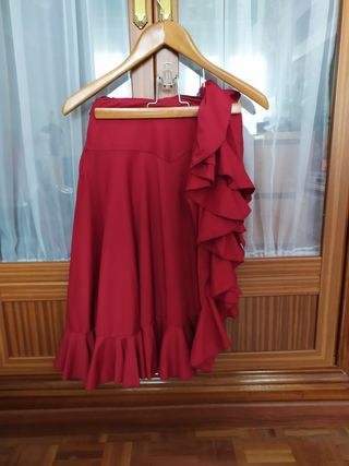 Falda de flamenco de niña