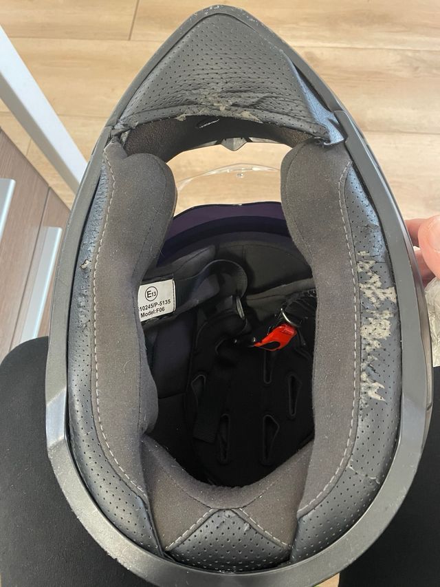 casco doppia visiera Scotland XL