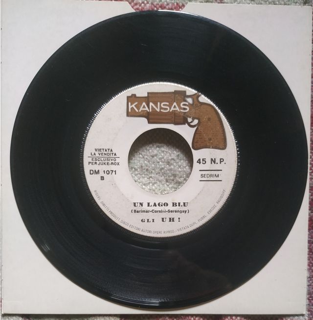 Gli Uh! - Piccola / Un Lago Blu - jukebox 7" 1968
