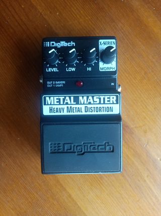 Pedal guitarra Digitech Metal Master