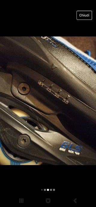 Pattini a rotelle dal 38 al 41