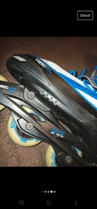 Pattini a rotelle dal 38 al 41