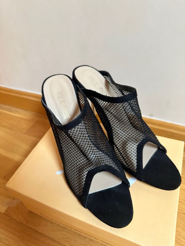 sandalia tacon public desire