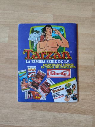 Tarzan  albun cromos fher  1979