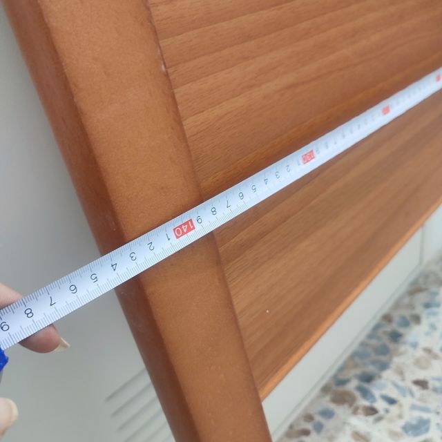 Cabecero madera cama matrimonio