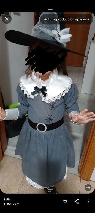 Disfraz bruja