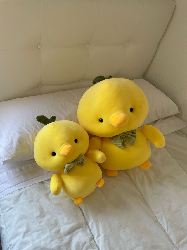 Peluches pollos