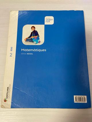 Libro Matemáticas 2ESO Catalán