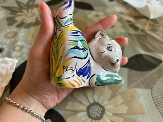 statuetta ceramica