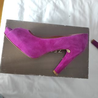 Zapatos de tacon con plataforma