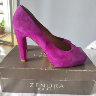 Zapatos de tacon con plataforma