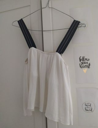 Blusa de tirantes juvenil