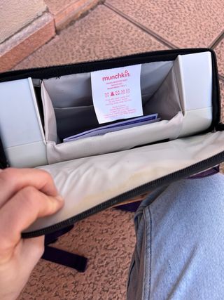 Trona elevadora transportable niño