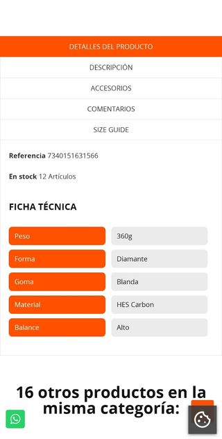 Pala de pádel oxdog ultimate match 2023.