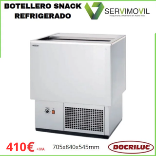 BOTELLERO SNACK REFRIGERADO 1500MM