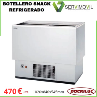 BOTELLERO SNACK REFRIGERADO 1500MM