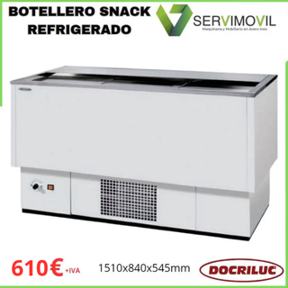 BOTELLERO SNACK REFRIGERADO 2000MM
