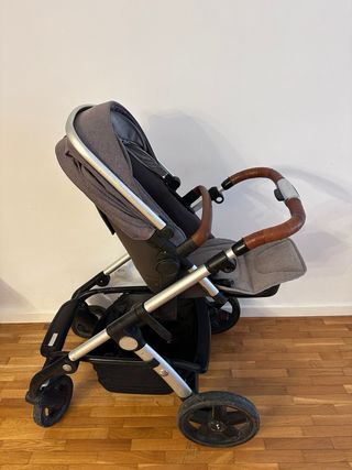 Carrito doble con sillas y capazo SILVERCROSS WAVE