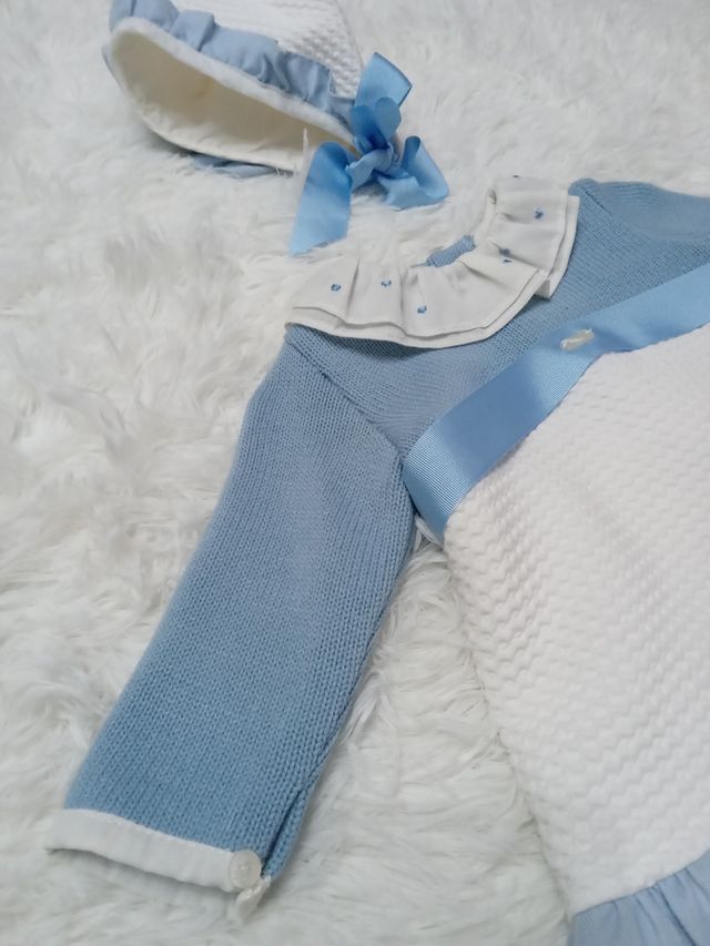 Conjunto Yoedu Camisola, Ranita y Capota.
