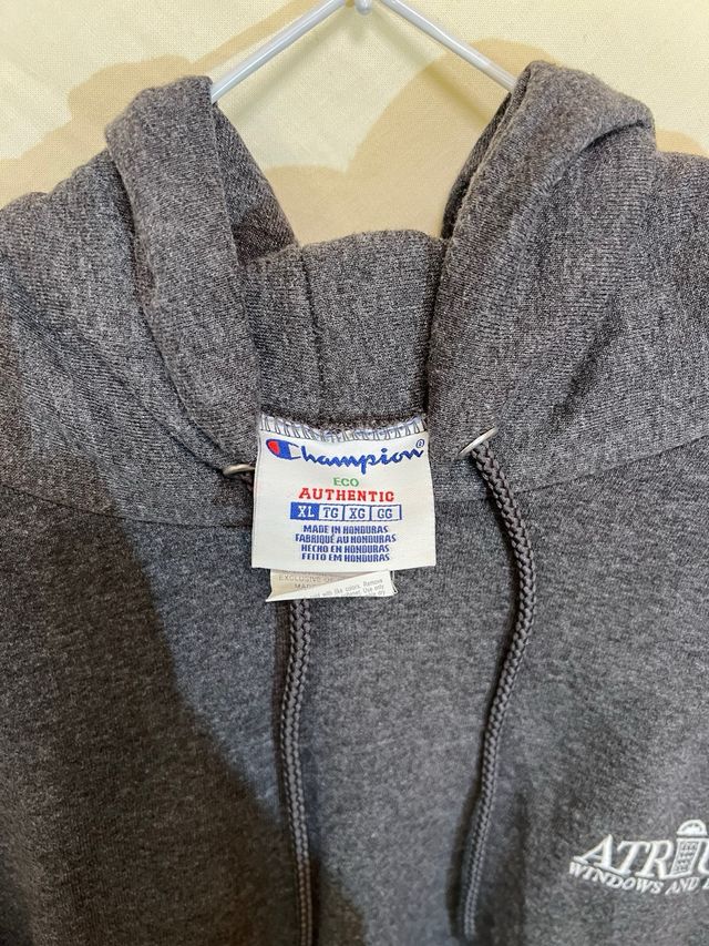 Sudadera Champion Gris Jaspeado “Atrium”