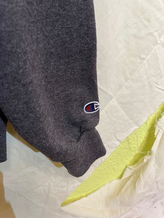 Sudadera Champion Gris Jaspeado “Atrium”