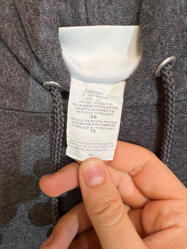 Sudadera Champion Gris Jaspeado “Atrium”