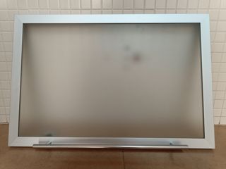 Puerta mueble cocina aluminio/cristal