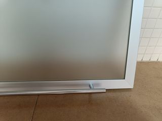 Puerta mueble cocina aluminio/cristal