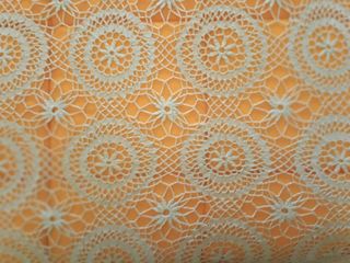 colcha de ganchillo hecha a mano