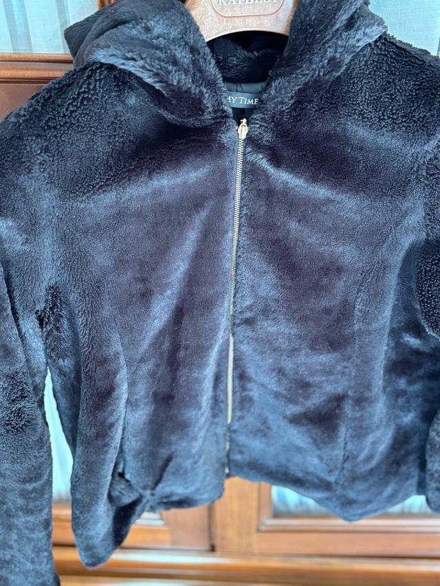 giacca in pelliccia sintetica