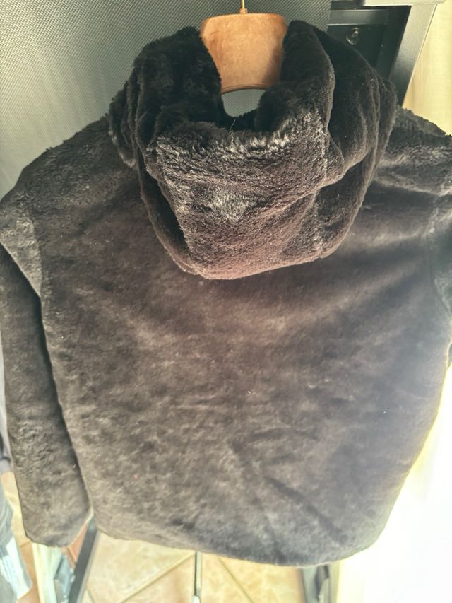 giacca in pelliccia sintetica