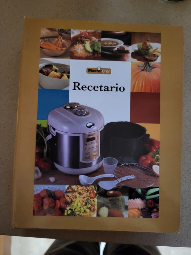 Robot de cocina Master Chef con Libros recetas
