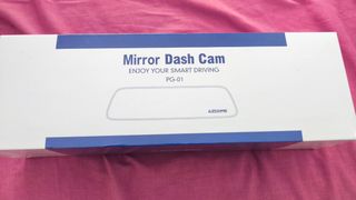 Espejo retrovisor con cámara dual 1080p para coche