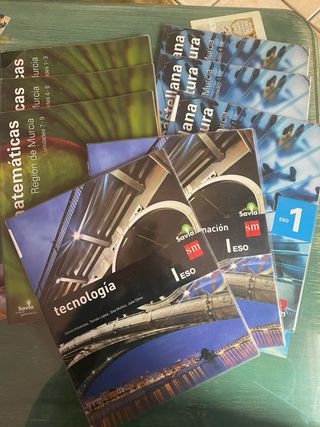Libros de texto 1* ESO(Murcia)