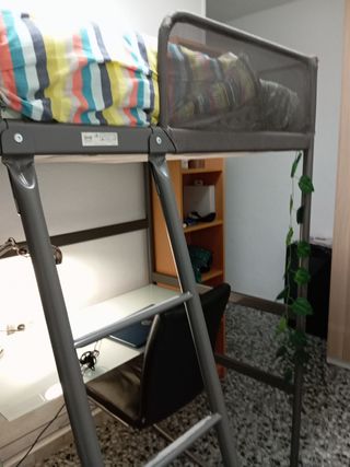 Urge vender Cama alta tuffin ikea desmontada