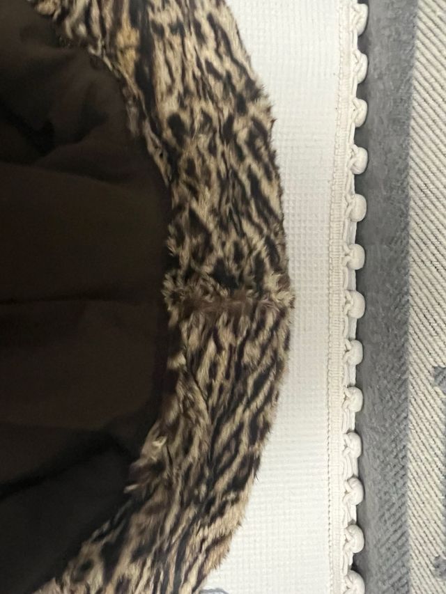 chaqueta de ocelote natural