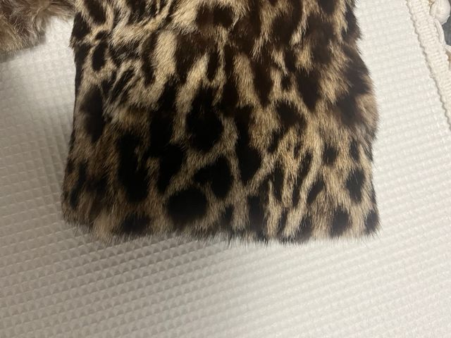 chaqueta de ocelote natural