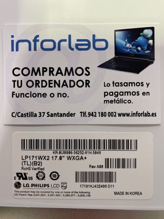 Pantalla DELL Inspiron 1722