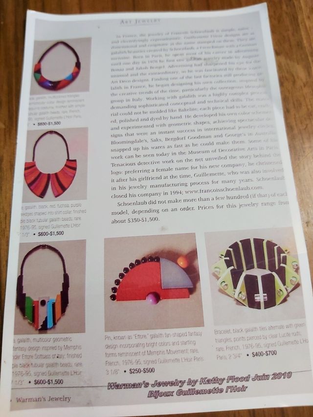 Gargantilla MEMPHIS de Guillemette L'Hoir