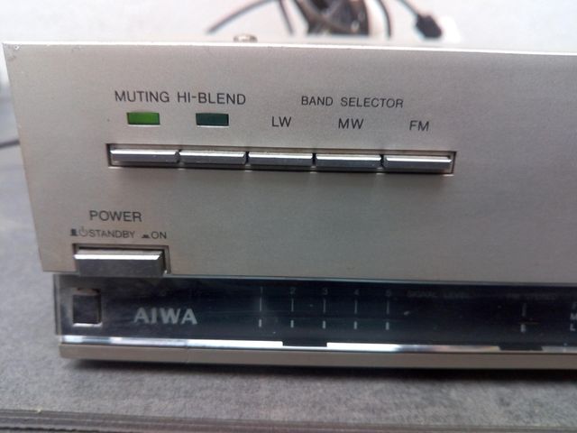 Sintonizador de radio aiwa