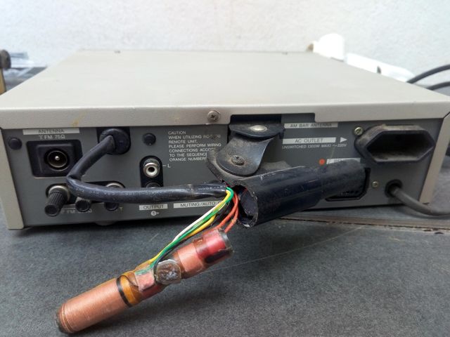 Sintonizador de radio aiwa