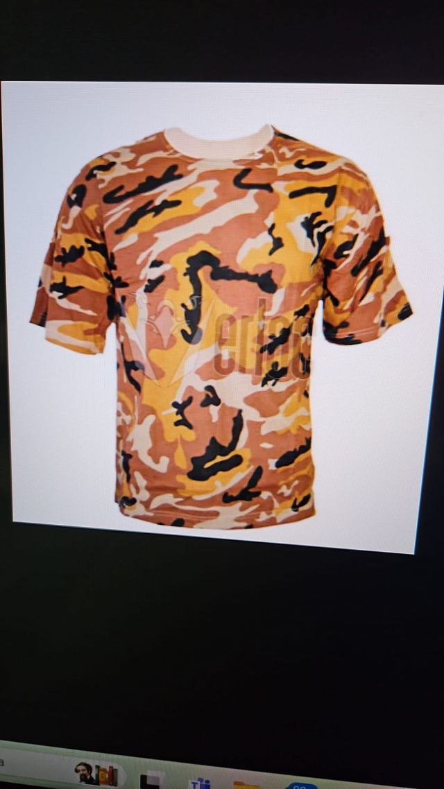 CAMISETA DEPORTIVA CAMO DESIERTO