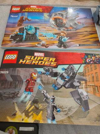 Lego Marvel Superhéroes 76029 76102