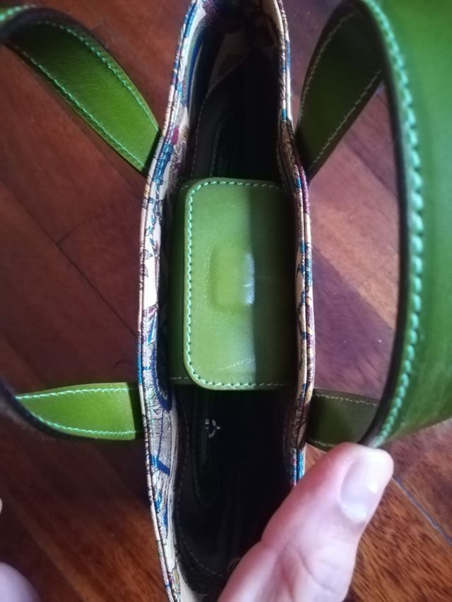 borsa borsetta bolsa sac vintage verde donna